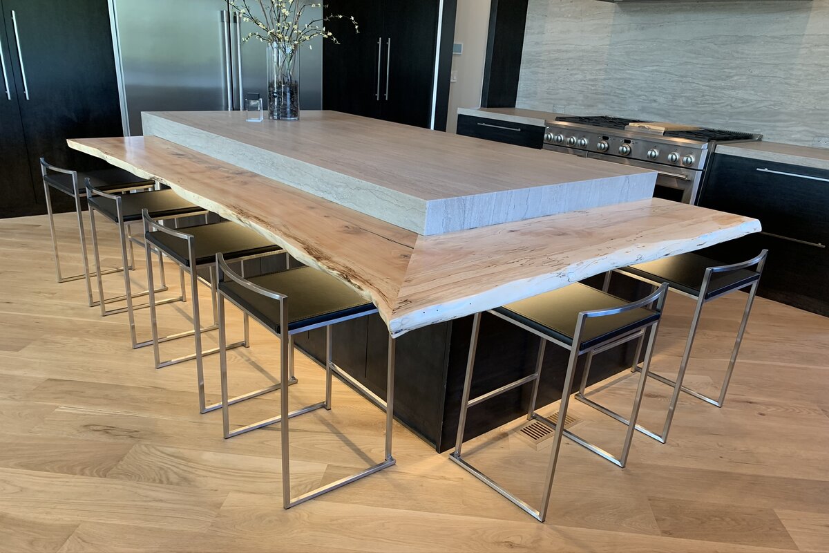 What is a Live Edge Bar Top?