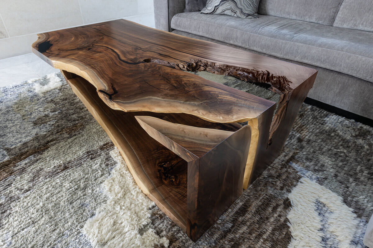 What is a Live Edge Coffee Table?