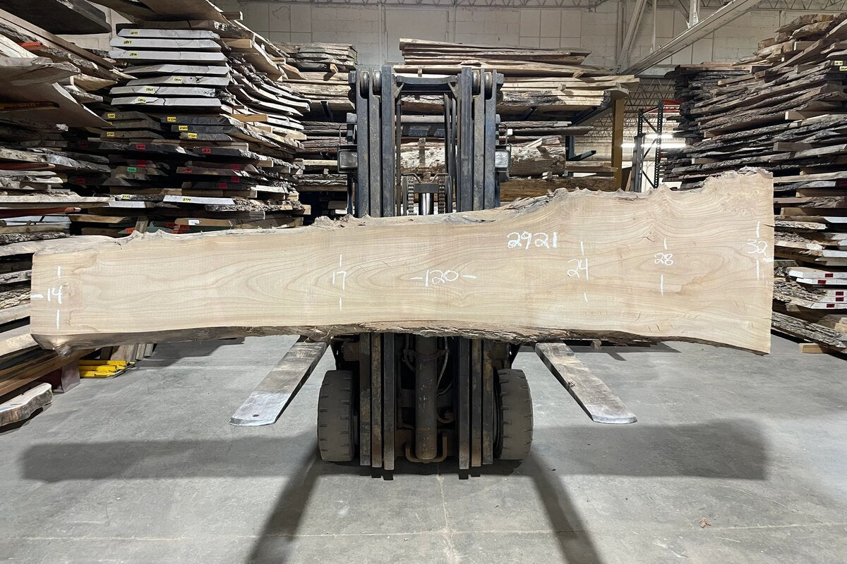 How Are Live Edge Slabs Stored and Transported?