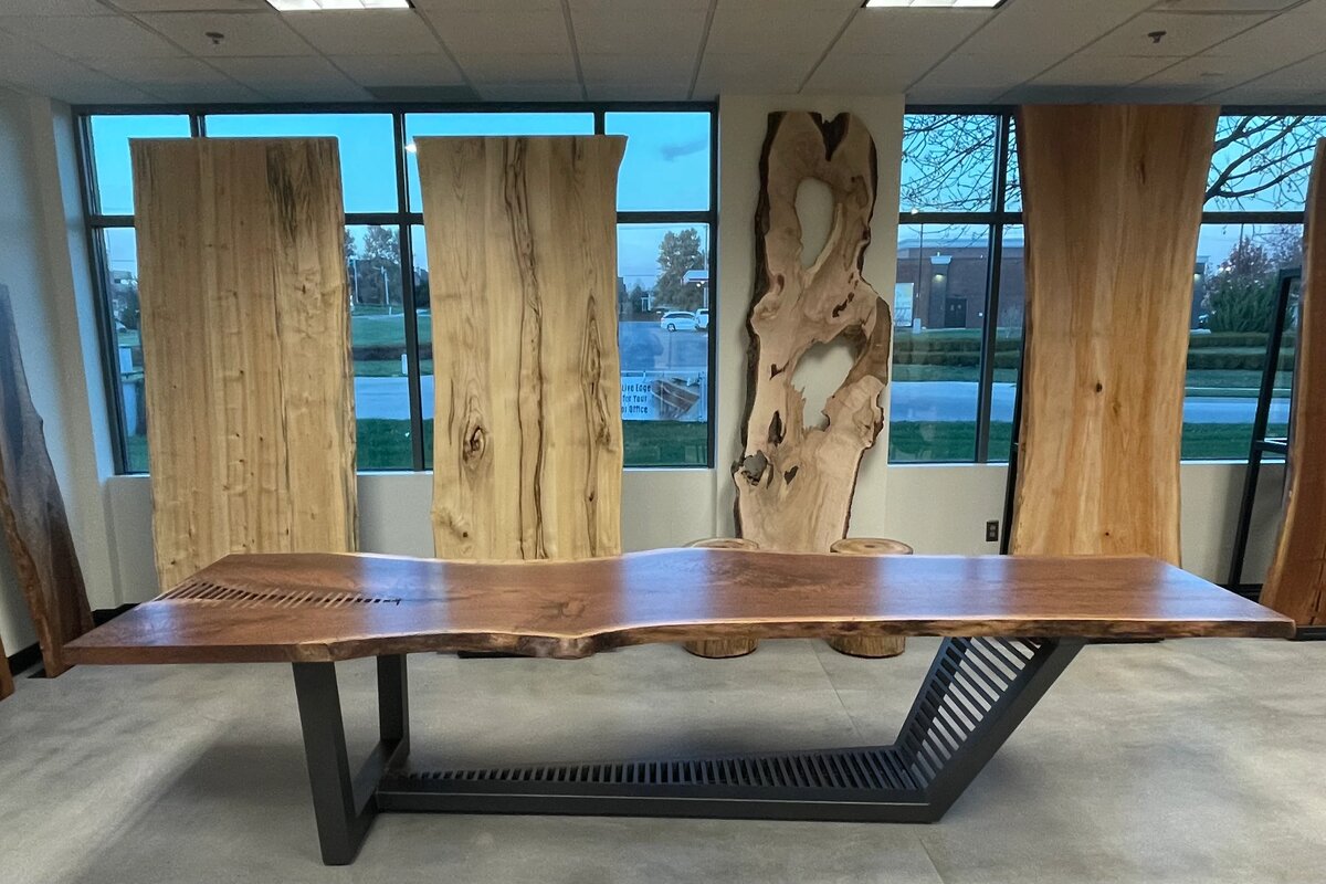 What Type of Wood Is Best for Live Edge Tables? KC Custom Hardwoods