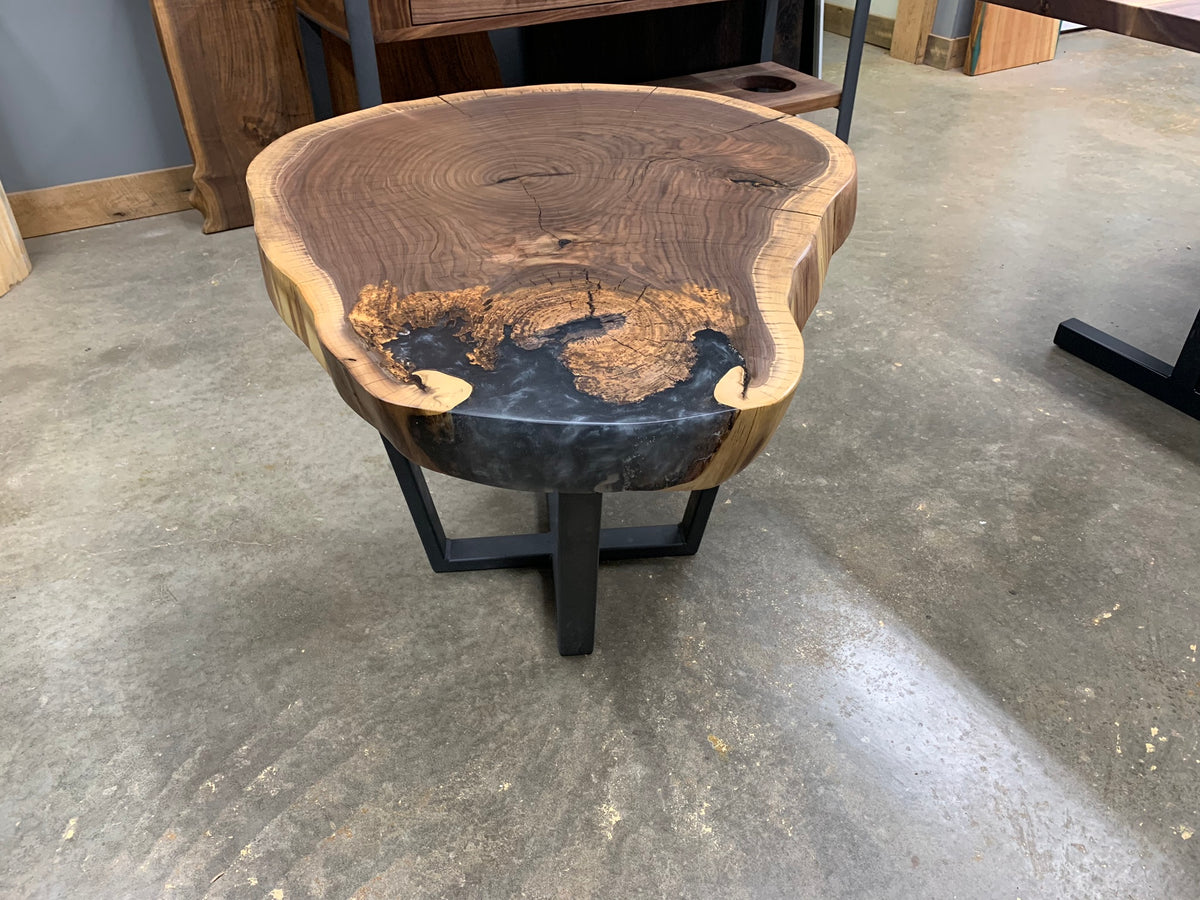 Black Walnut Cross Cut Coffee Table