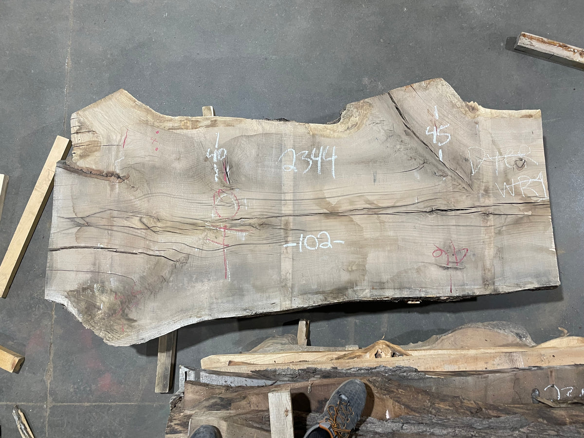 Pin Oak (2344) 102” L x 40-45” W x 3” T