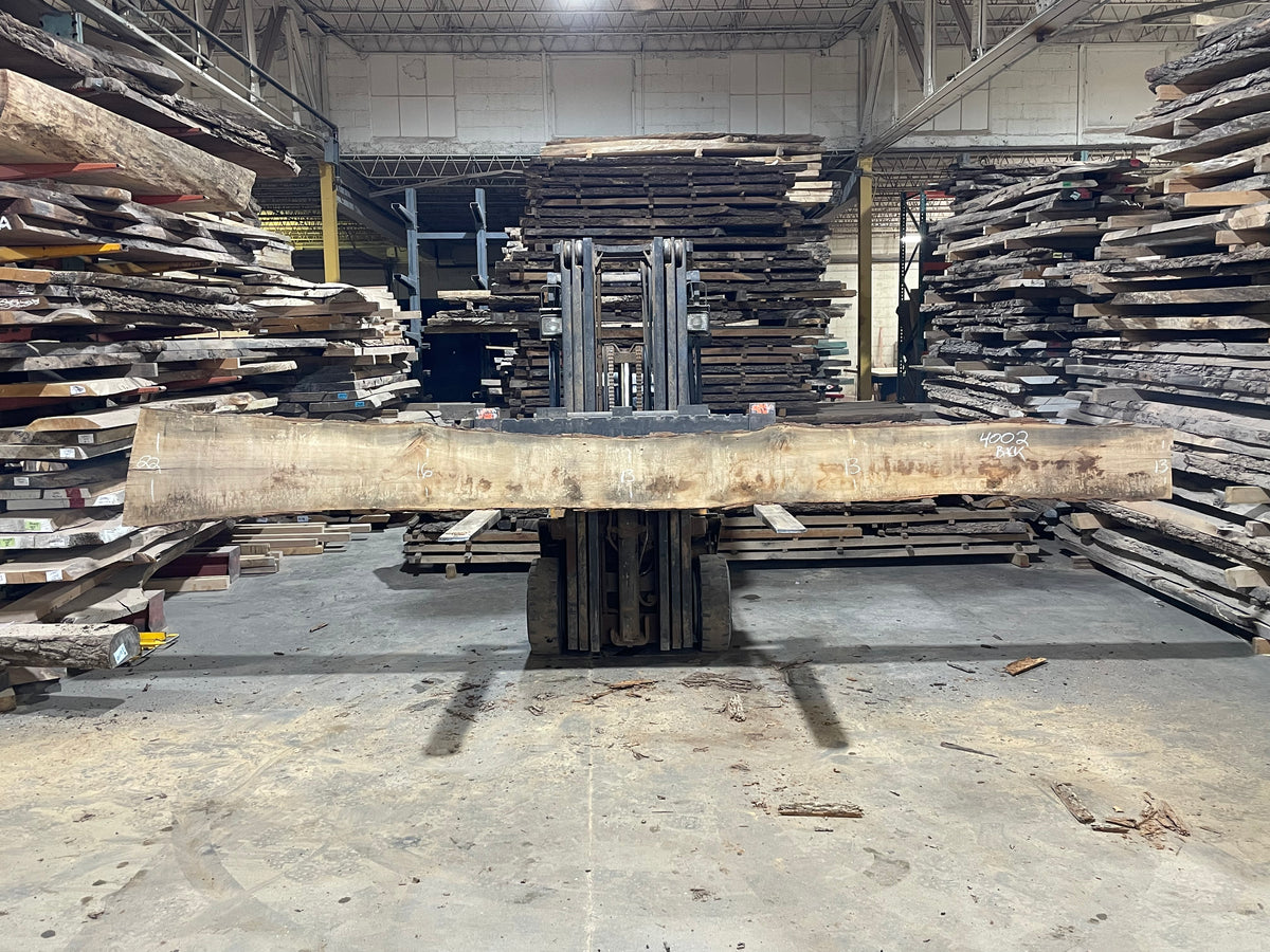 Pecan - (4002) 196&quot; L x 8-21&quot; W x 2 T