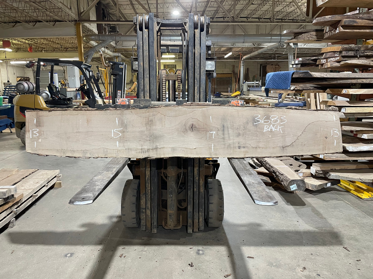 BLACK WALNUT (3683) 104” L x 8&quot;-15” W x 2.75”