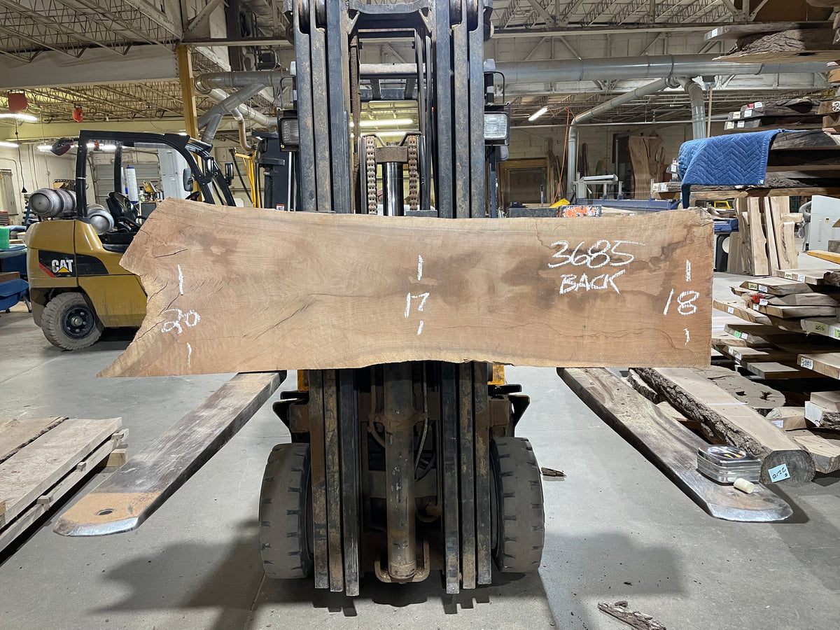 BLACK WALNUT (3685) 70” L x 13&quot;-19” W x 2.25”