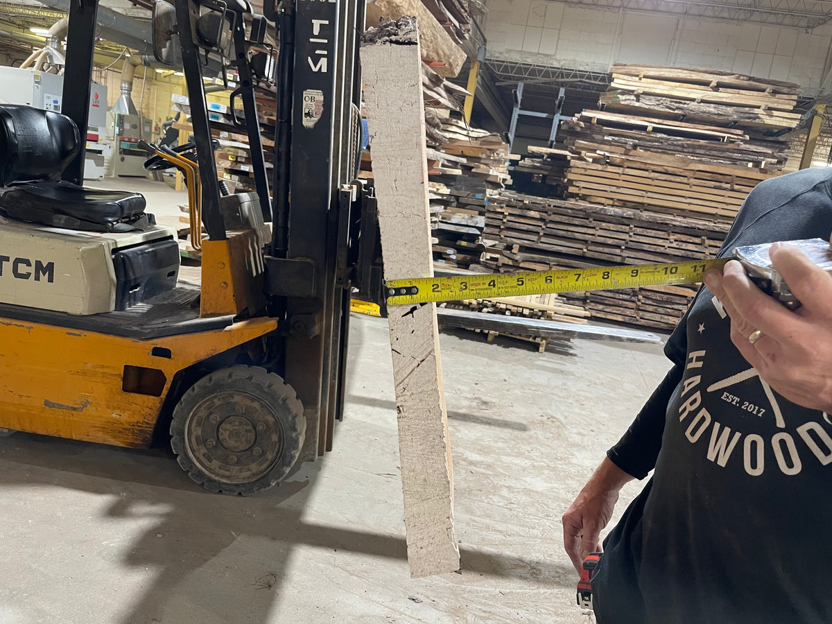 BLACK WALNUT (3703) 190” L x 12&quot;-21” W x 2.5”