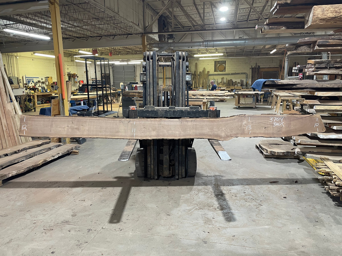 BLACK WALNUT (3704) 181” L x 9"-11” W x 2.5”