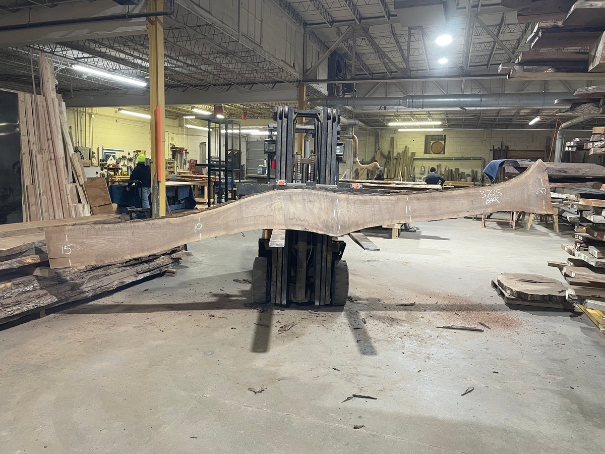 BLACK WALNUT (3725) 198” L x 2&quot;-21” W x 2.5”