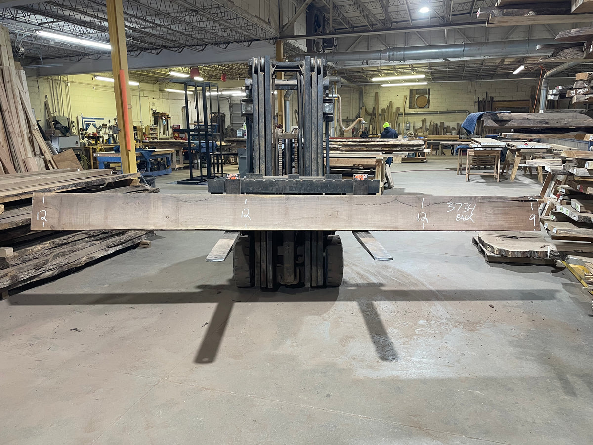 BLACK WALNUT (3734) 170” L x 11&quot;-12” W x 2.5”