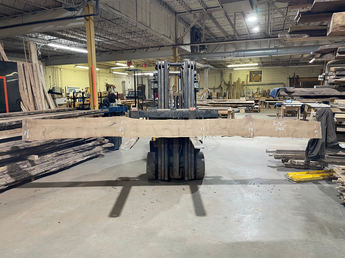 BLACK WALNUT (3745) 192” L x 8"-15” W x 2.5”