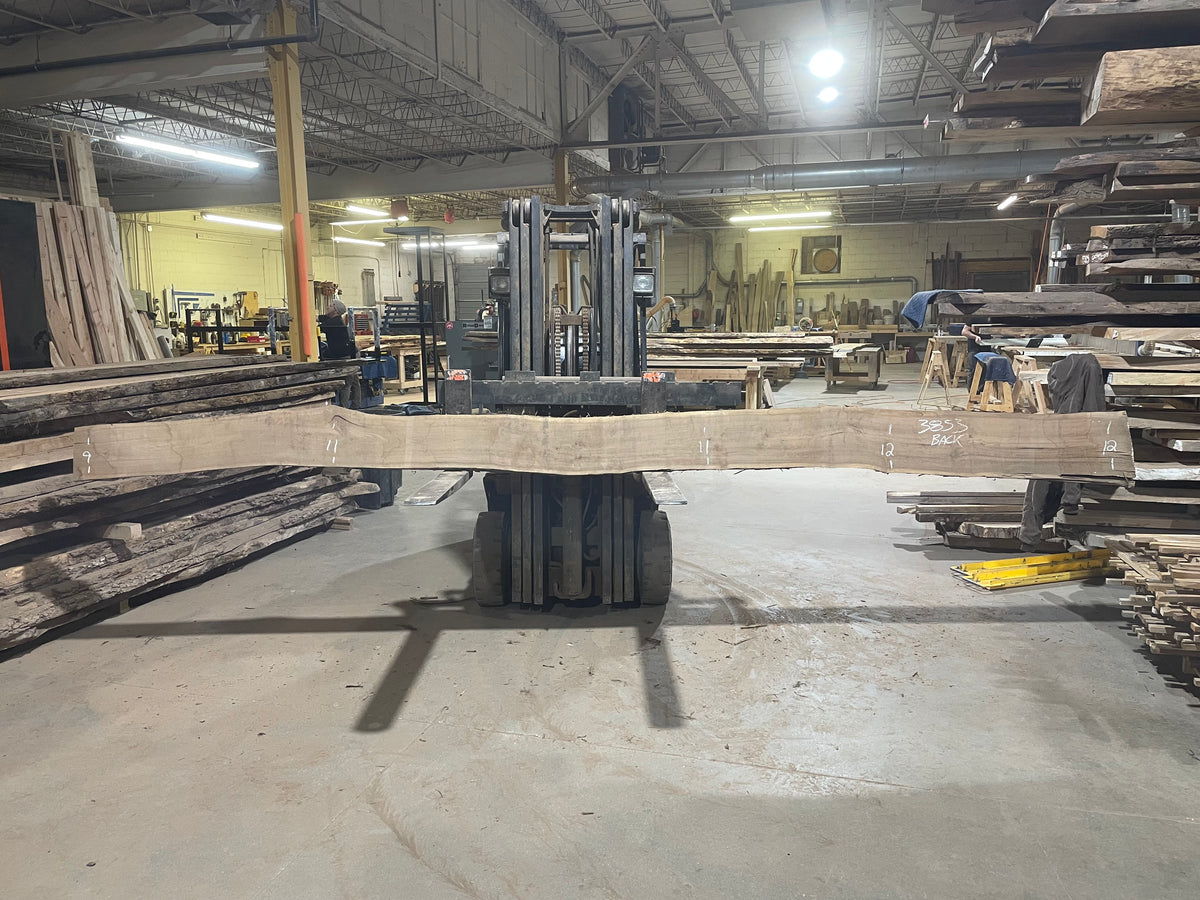 BLACK WALNUT (3853) 200” L x 8"-14” W x 2.5”