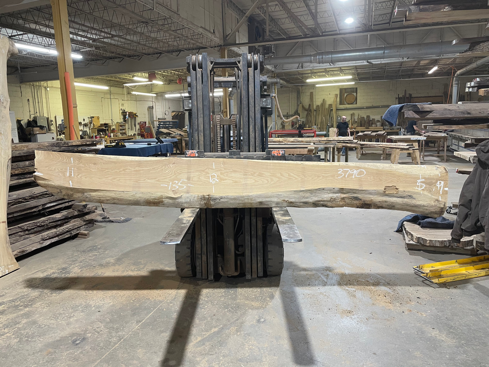 Siberian Elm (3790) 135” L x 5-12” W x 3” T