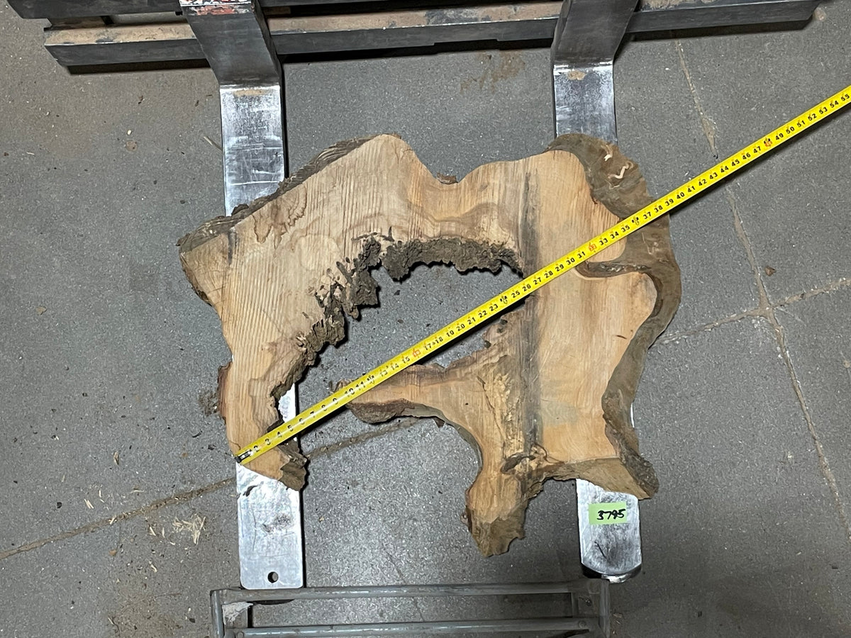 American Elm Crosscut (3795) 34”x 35&quot;x 35” W x 4” T