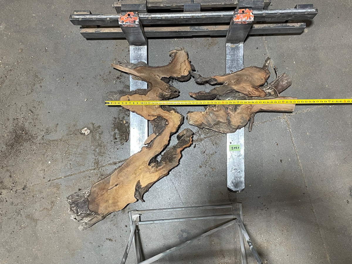 American Elm Crosscut (3797) 29”x 51&quot;x 69” W x 4” T