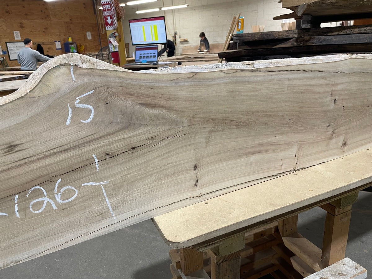 American Elm Mantle (3142)  126” L x 8-15” W x 4.75” T