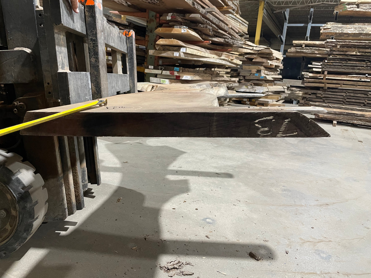 BLACK WALNUT (3860) 98” L x 5"-32” W x 2.5”