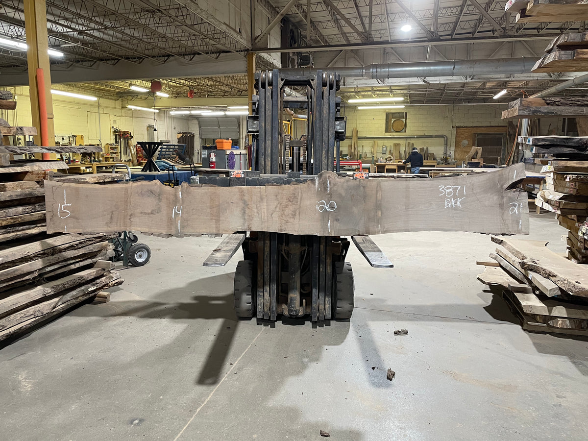BLACK WALNUT (3871) 146” L x 7&quot;-17” W x 2.5”