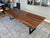 Epoxy River Dining Table with Smokey Epoxy (9' Long)