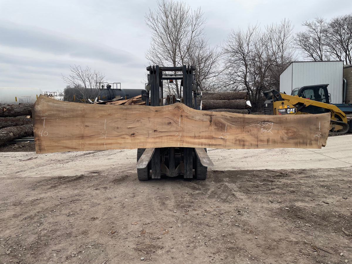Sycamore (3579) 203” L x 17-40” W x 3” T