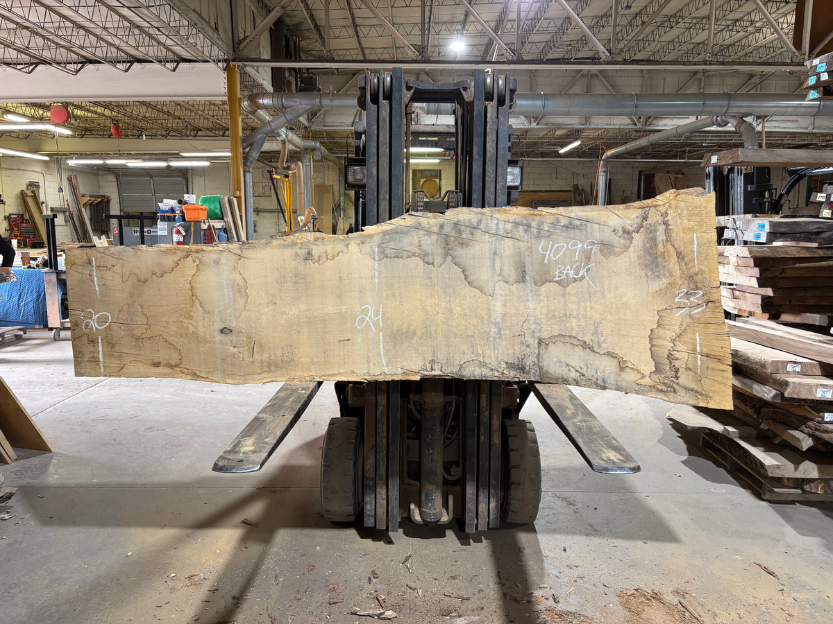 White Oak (4099)  103” L x 13-31” W x 3.5” T