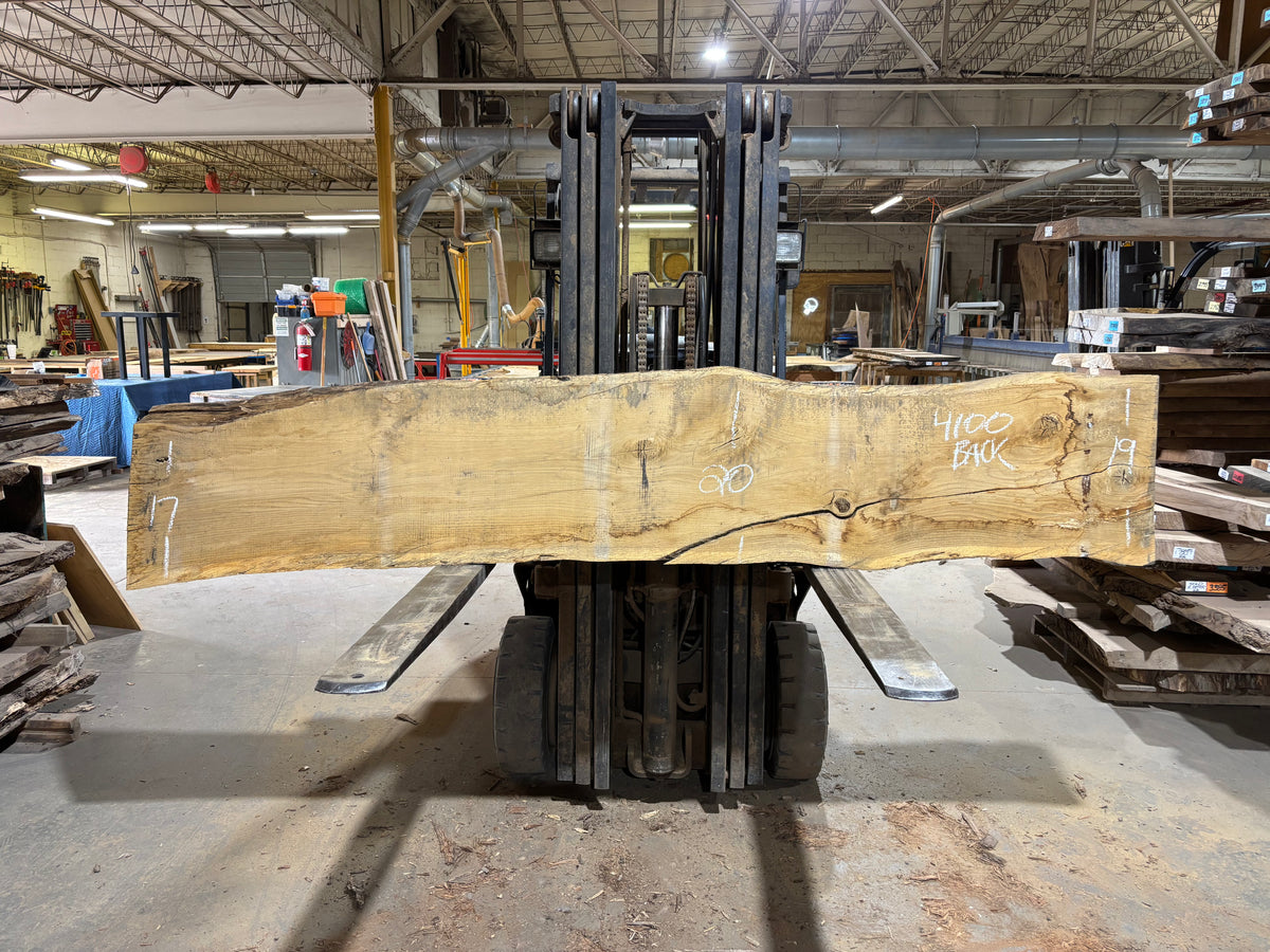 White Oak (4100)  106” L x 13-17” W x 3.5” T