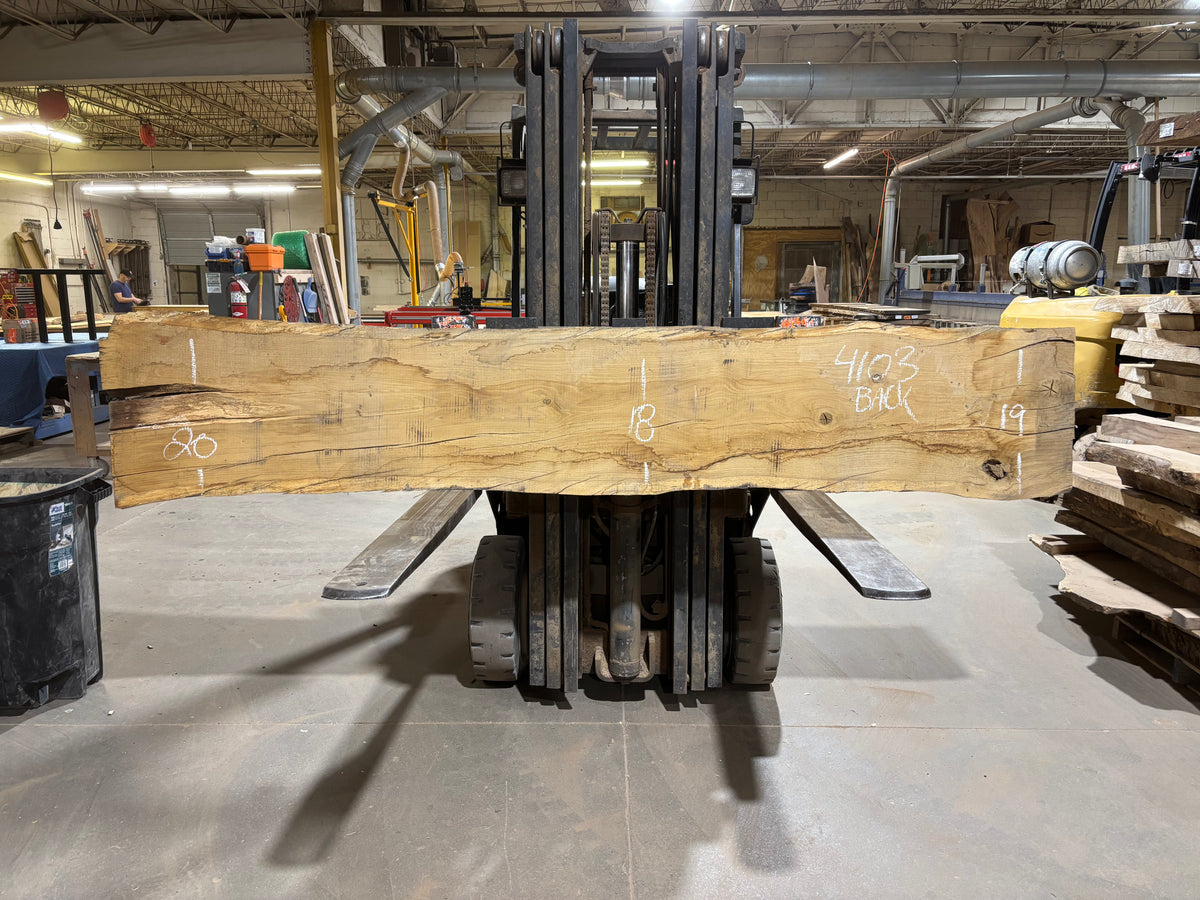 White Oak (4103)  107” L x 11-18” W x 3.5” T