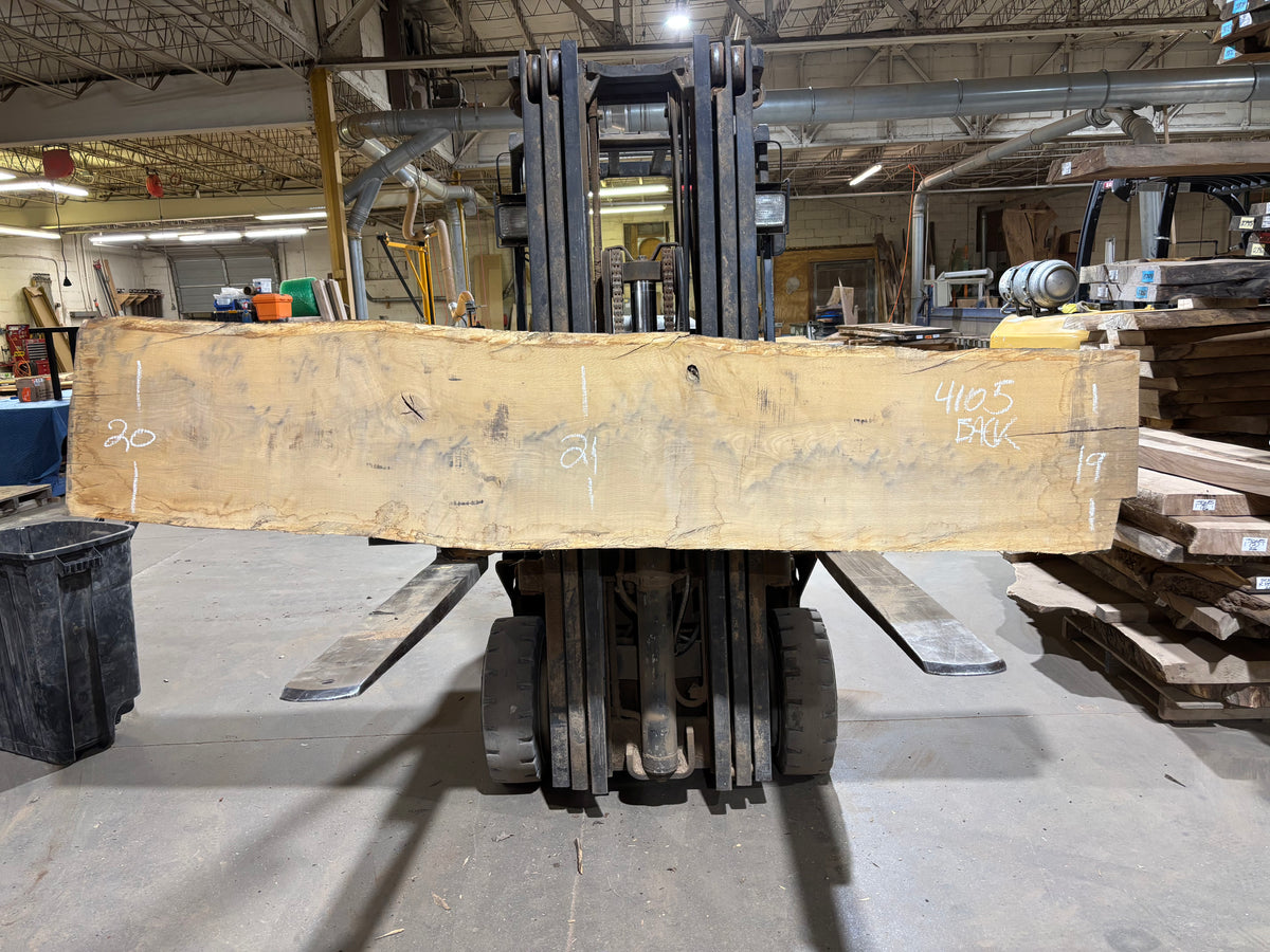 White Oak (4105)  103” L x 14-21” W x 3.5” T