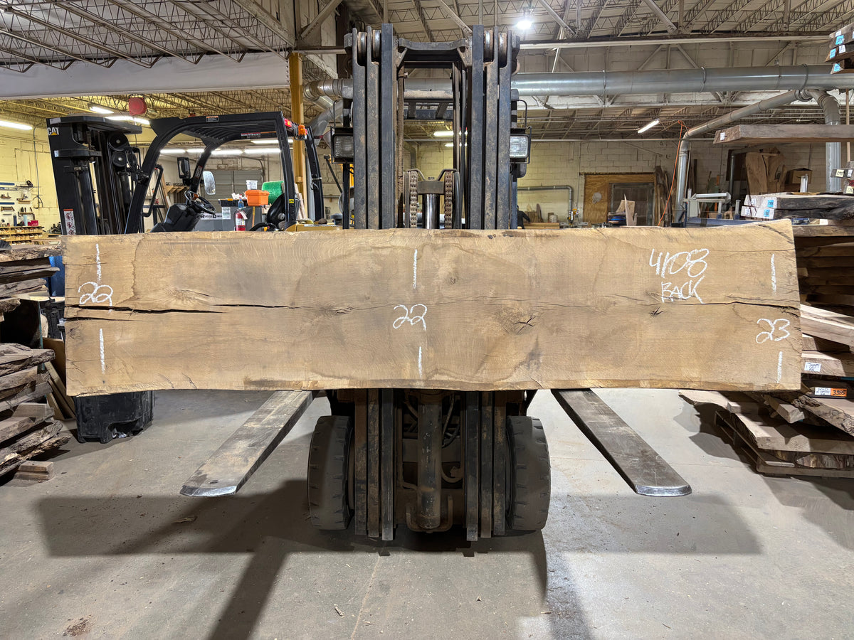 White Oak (4108)  103” L x 22-24” W x 3.5” T