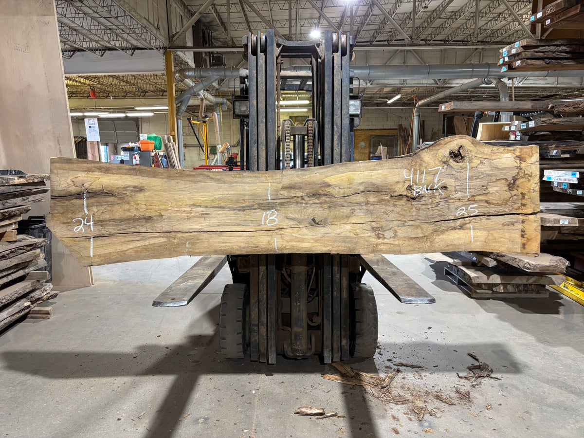 White Oak (4117)  109” L x 10-23” W x 2.75” T