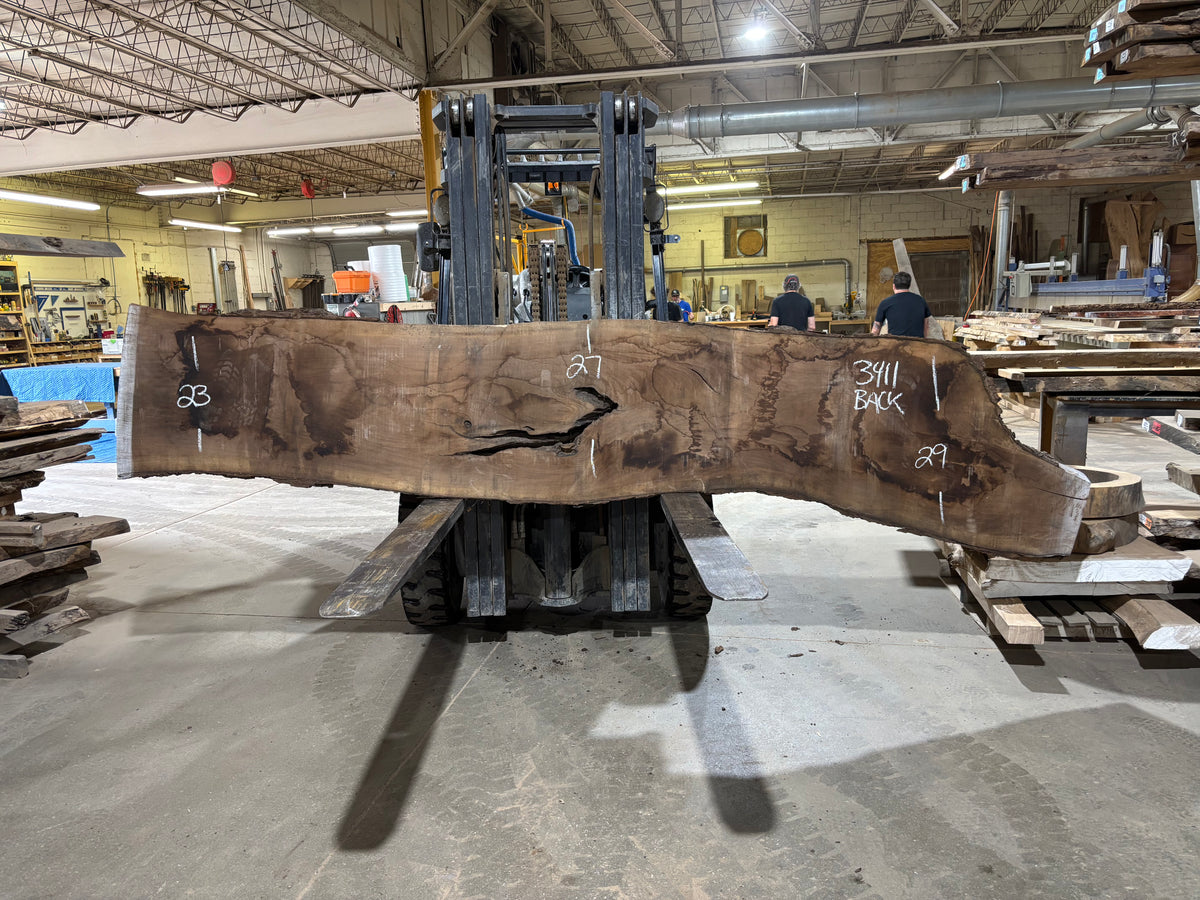 BLACK WALNUT (3411) 146” L x 14-26” W x 2.5” T