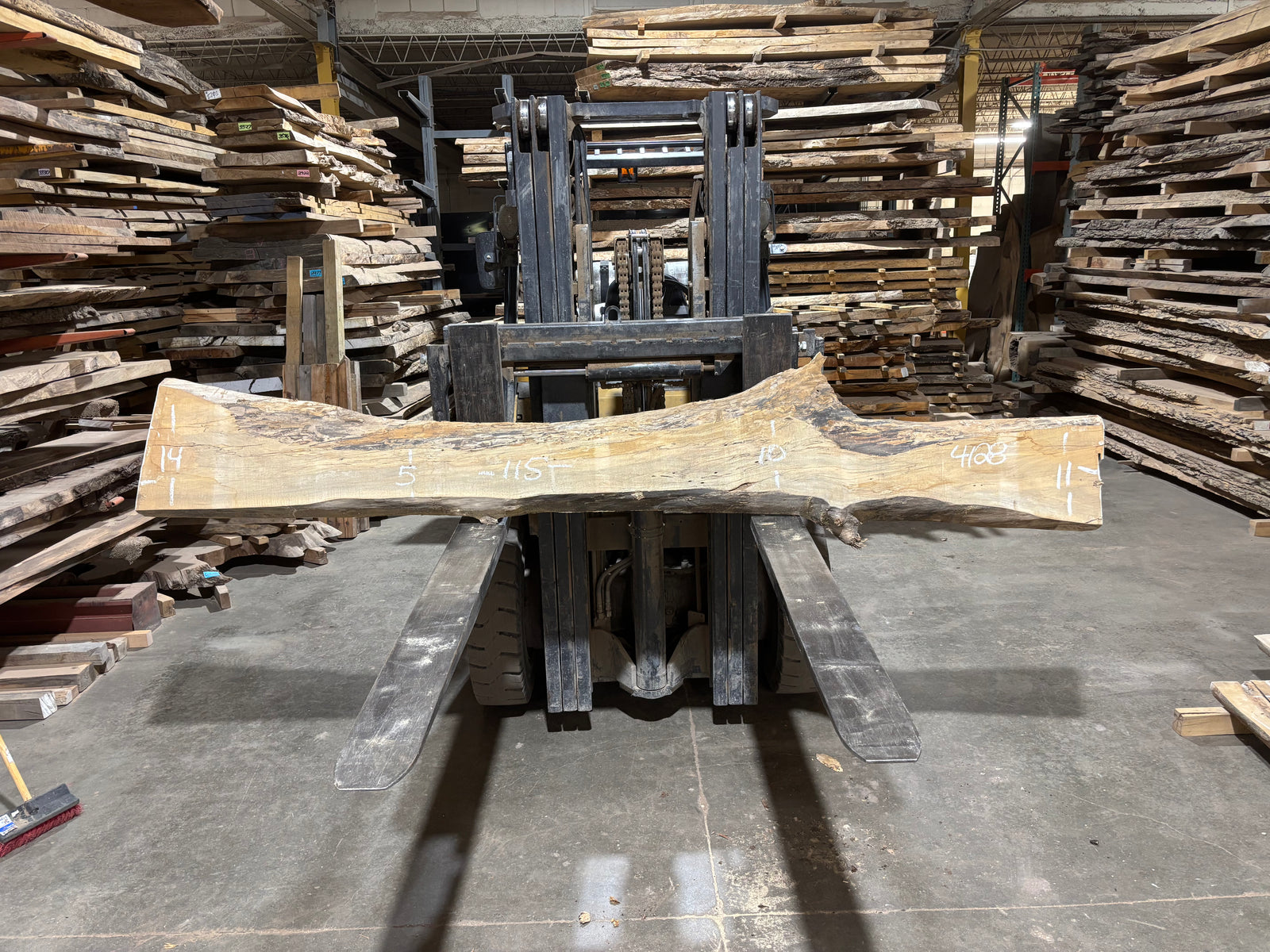 Maple - (4128) 115" L x 5-14" W x 2.5 T