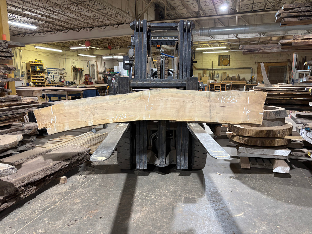 Maple - (4133) 112" L x 14-16" W x 2.5 T