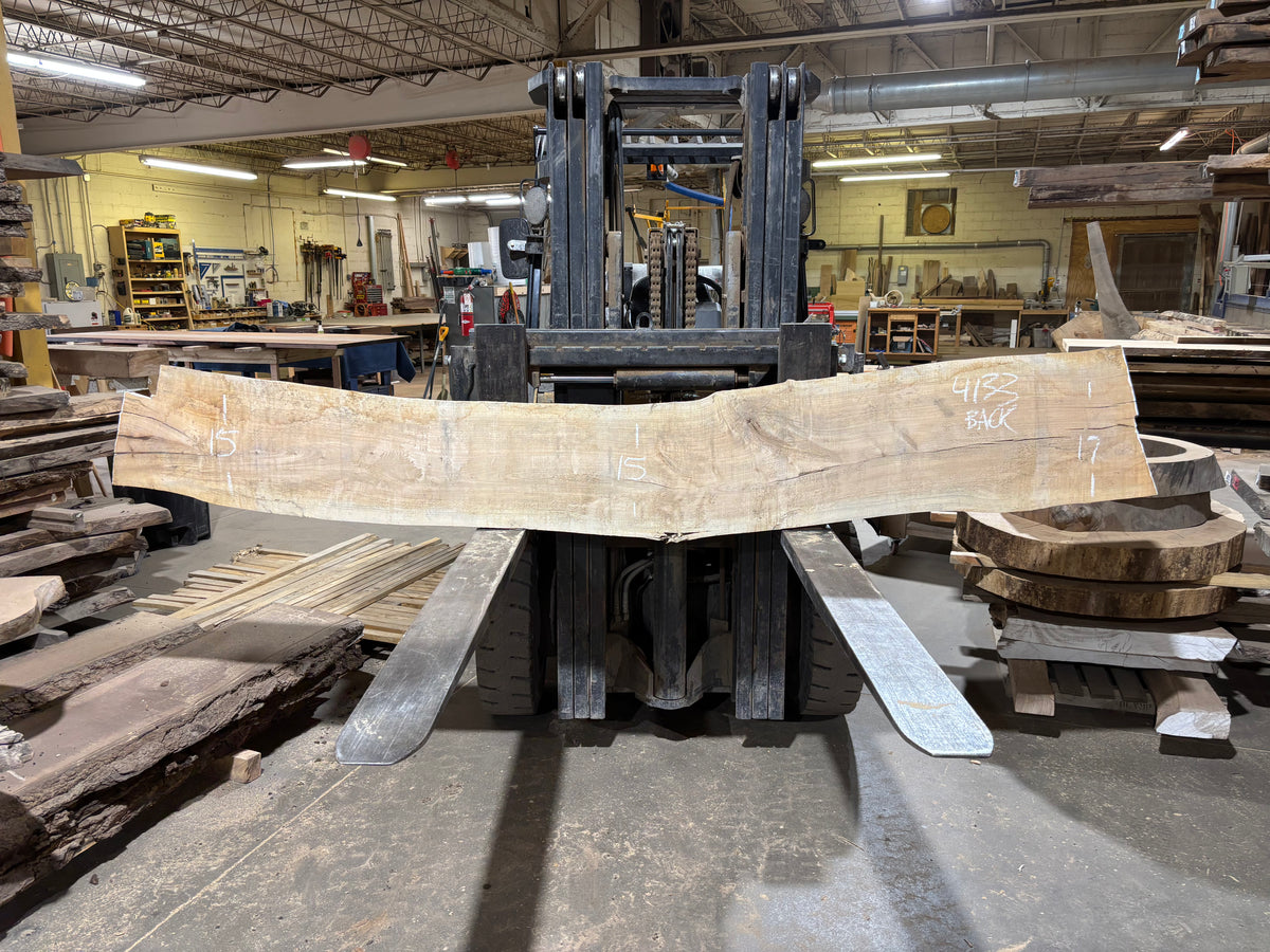 Maple - (4133) 112" L x 14-16" W x 2.5 T