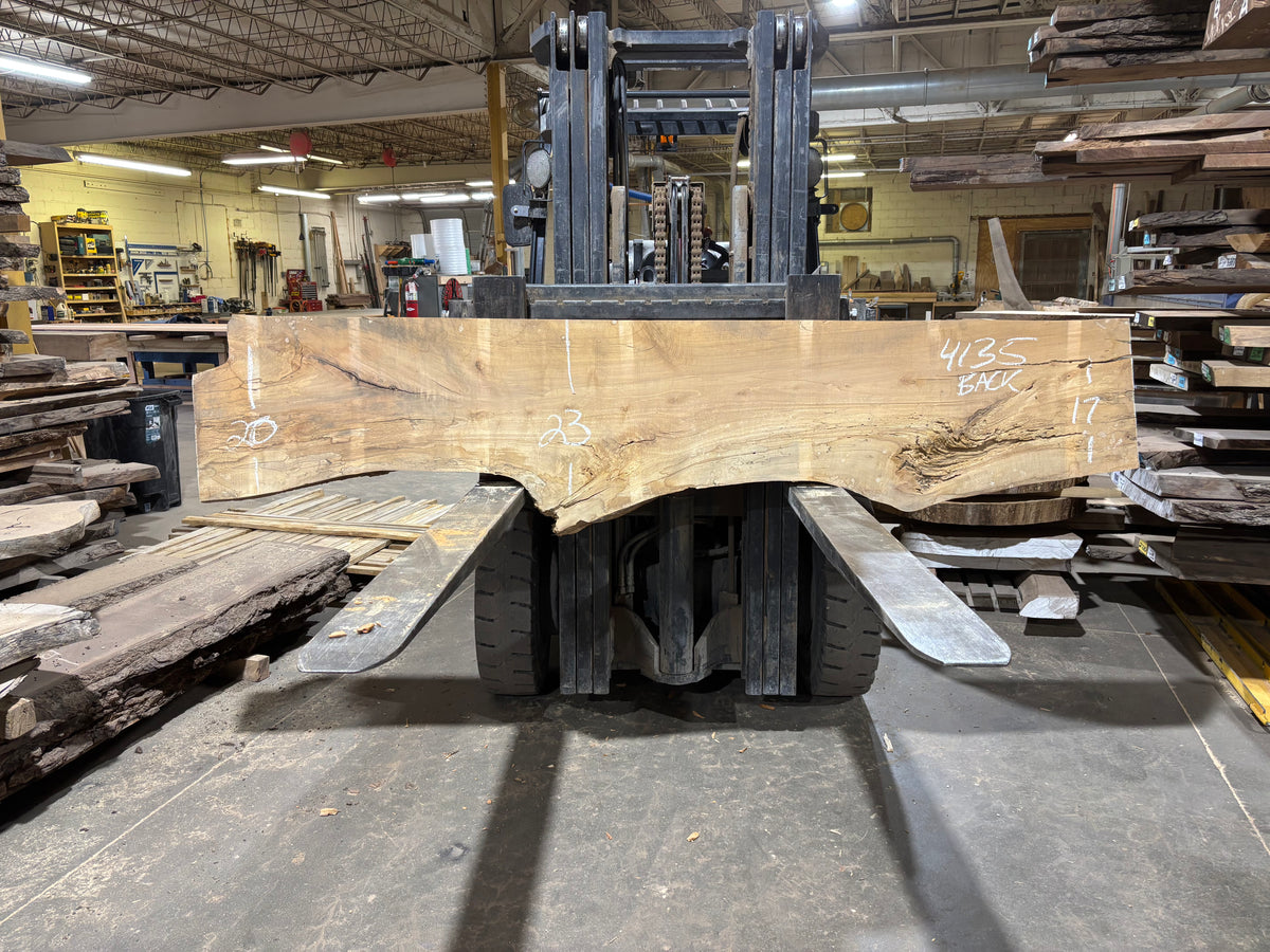 Maple - (4135) 105" L x 15-19" W x 2.5 T