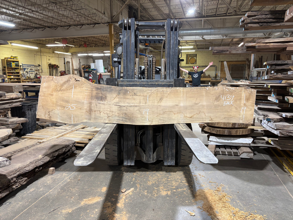 Maple - (4139) 112&quot; L x 18-23&quot; W x 2.5 T