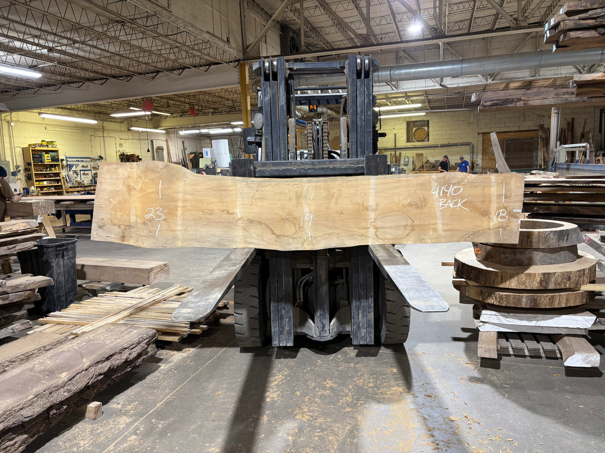 Maple - (4140) 112" L x 16-19" W x 2.5 T