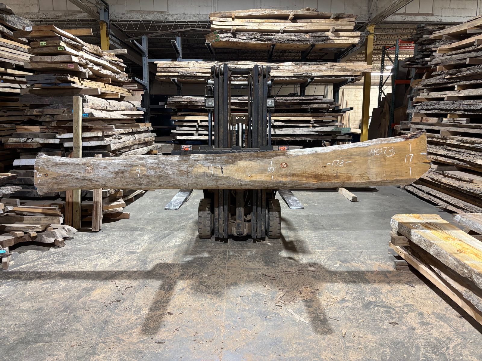 Pine (4073) 173” L x 4-17” W x 4” T