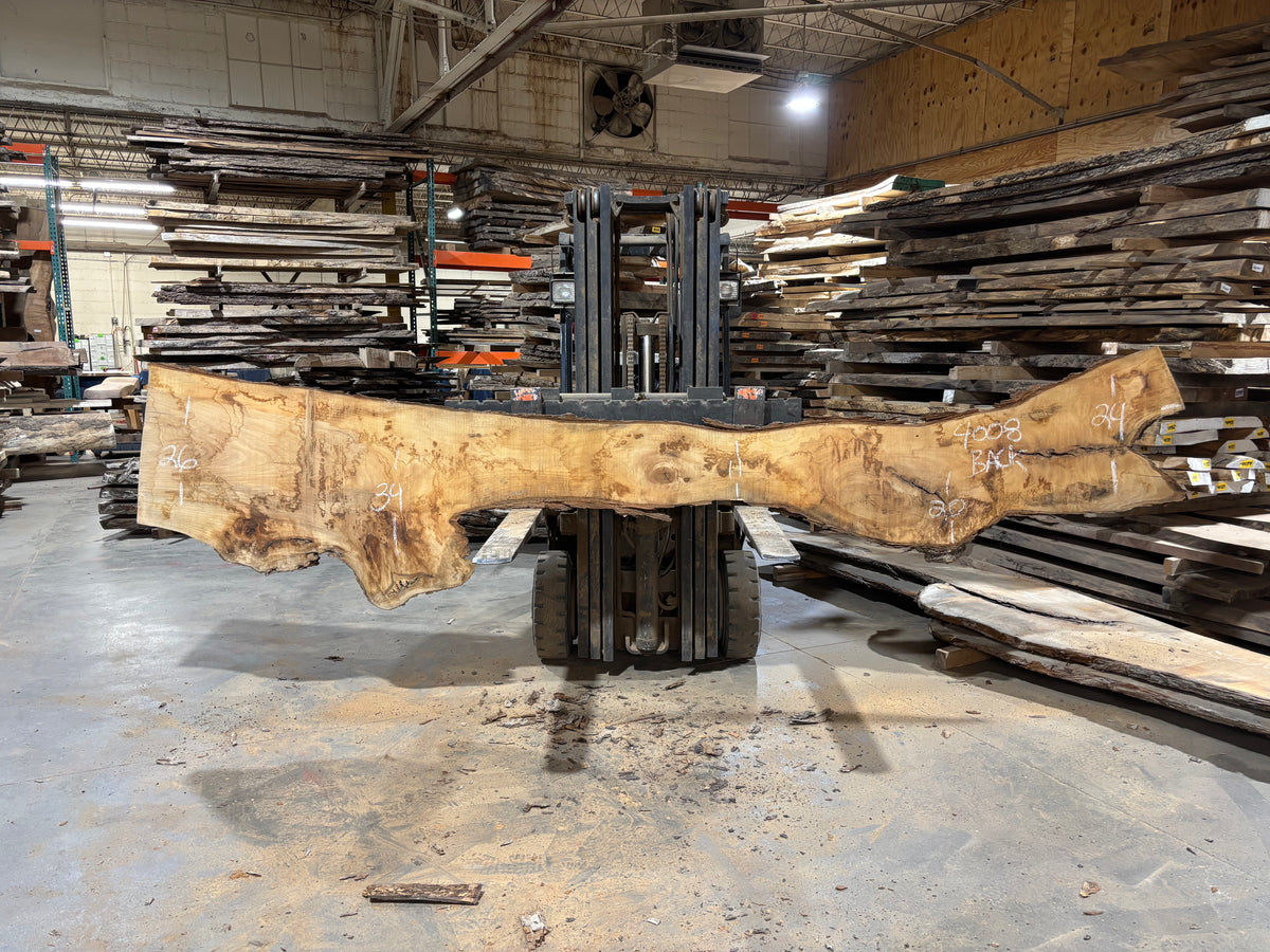 Pecan - (4008) 161" L x 1-27" W x 2.5 T