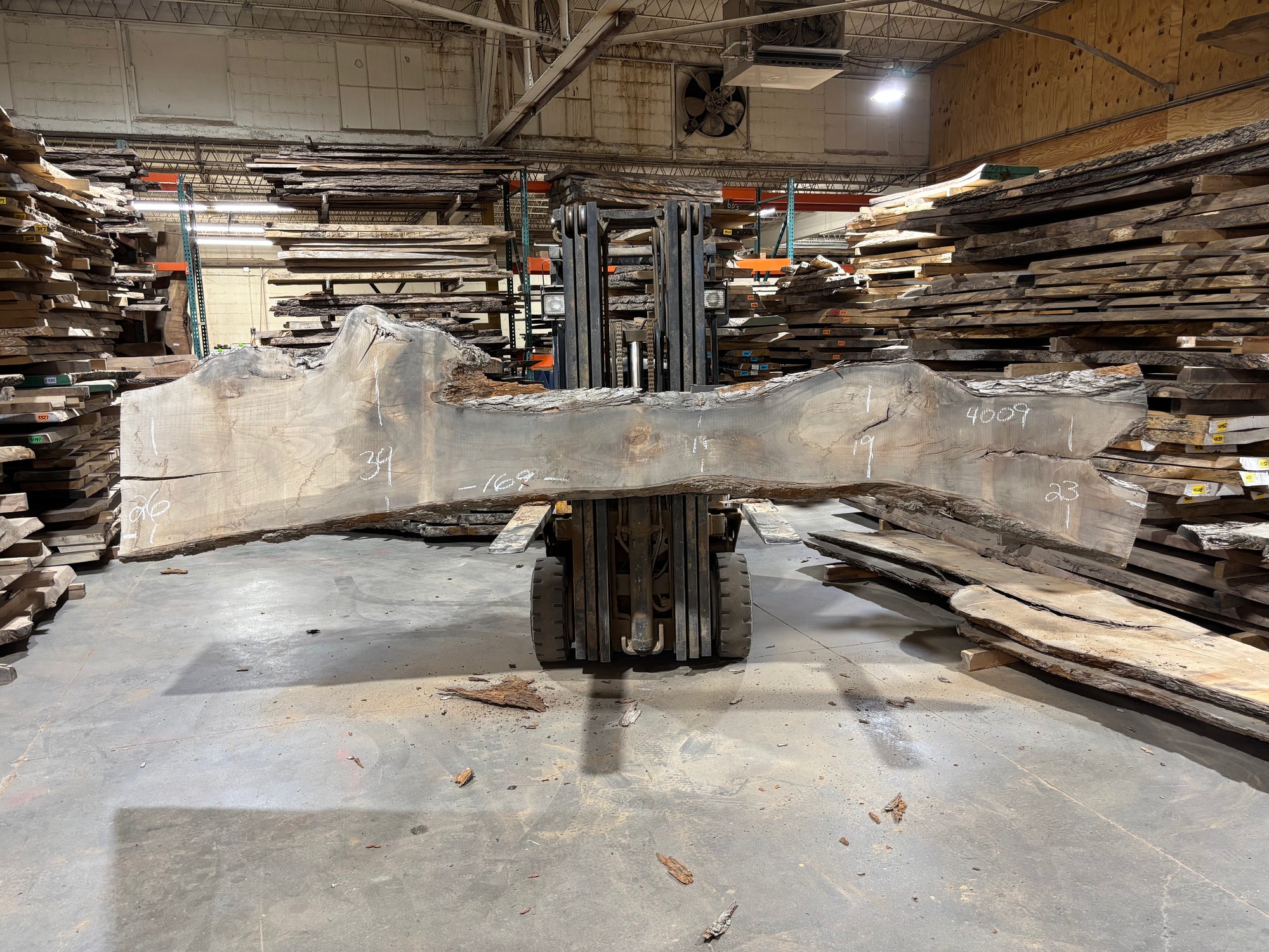 Pecan - (4009) 169" L x 11-34" W x 2.5 T