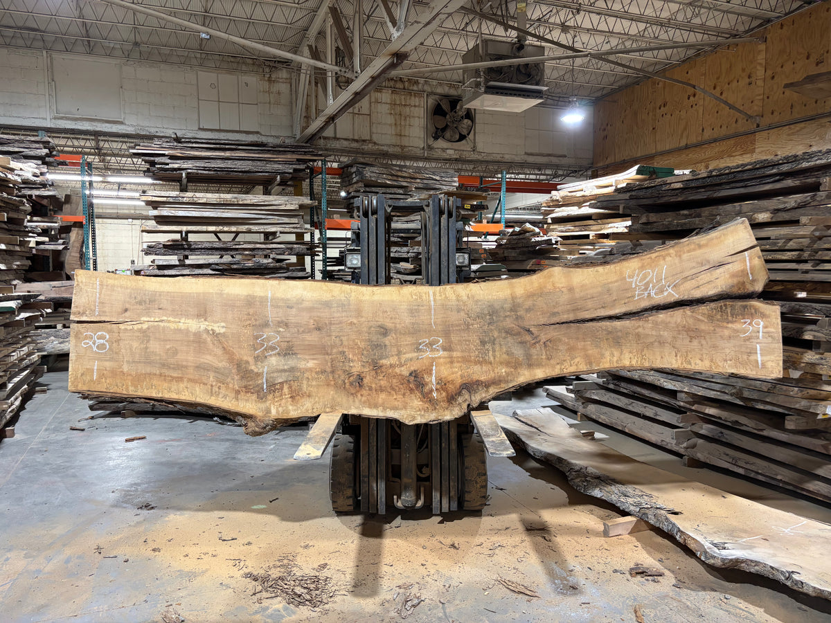 Pecan - (4011) 172&quot; L x 23-35&quot; W x 2.5 T