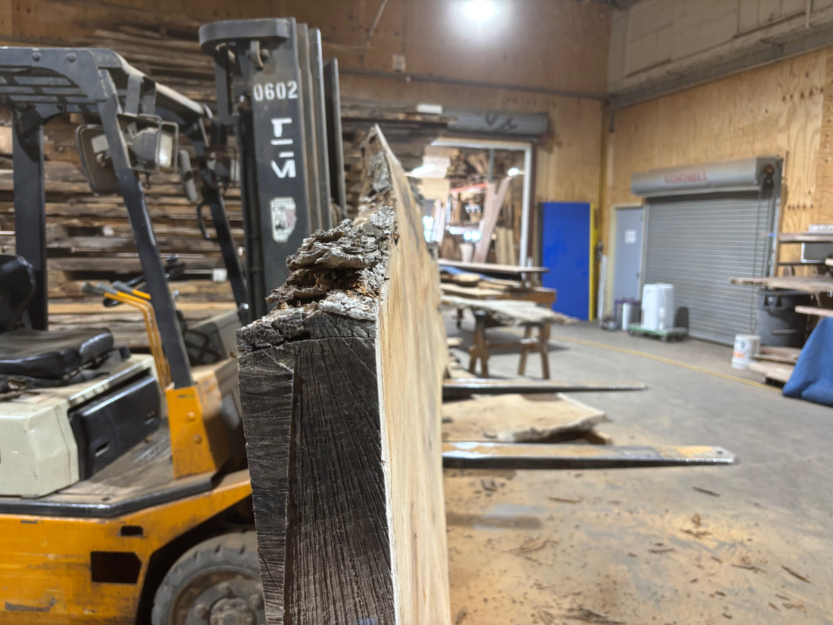 Pecan - (4011) 172&quot; L x 23-35&quot; W x 2.5 T