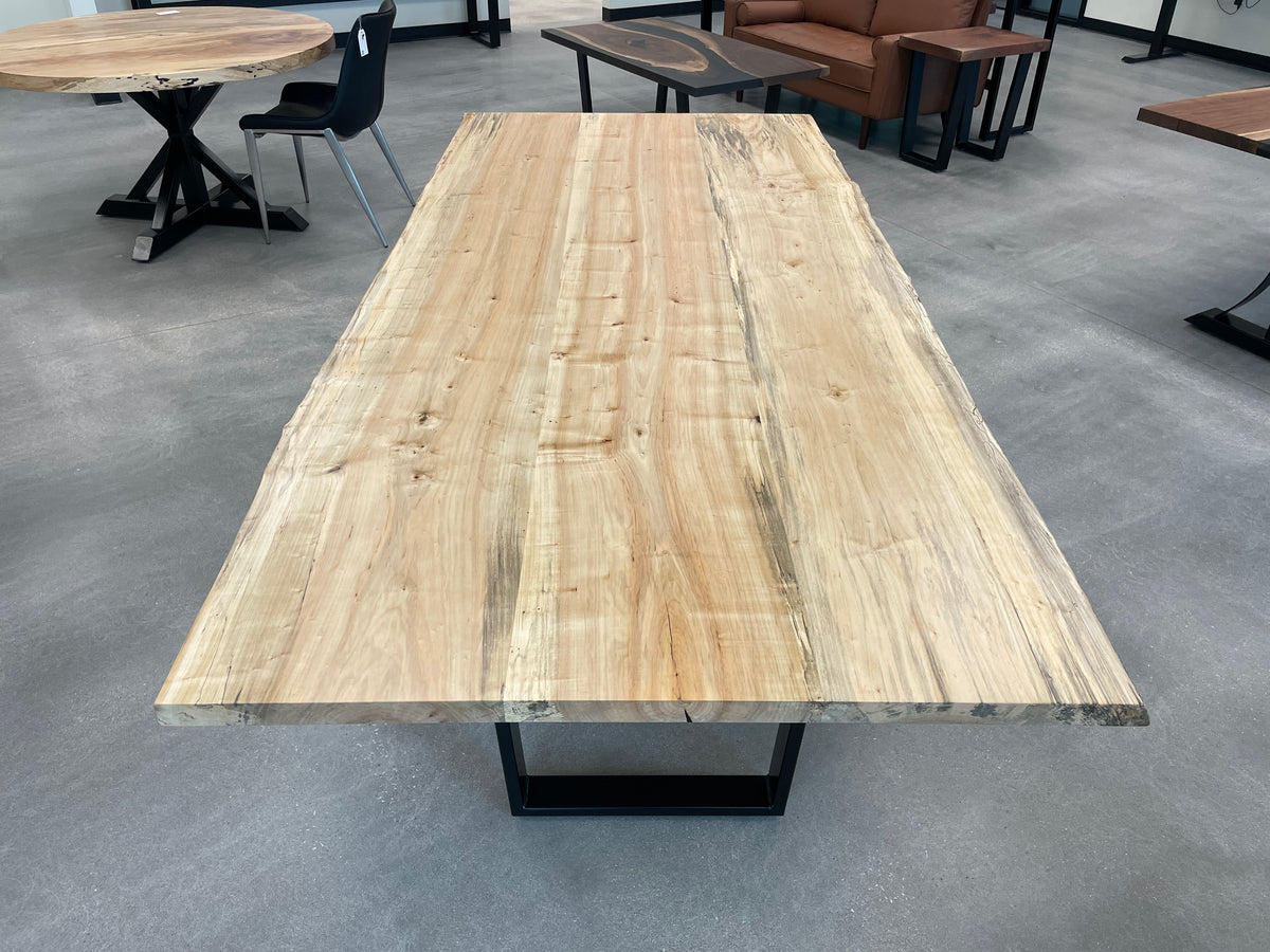 Live Edge Maple Dining Table