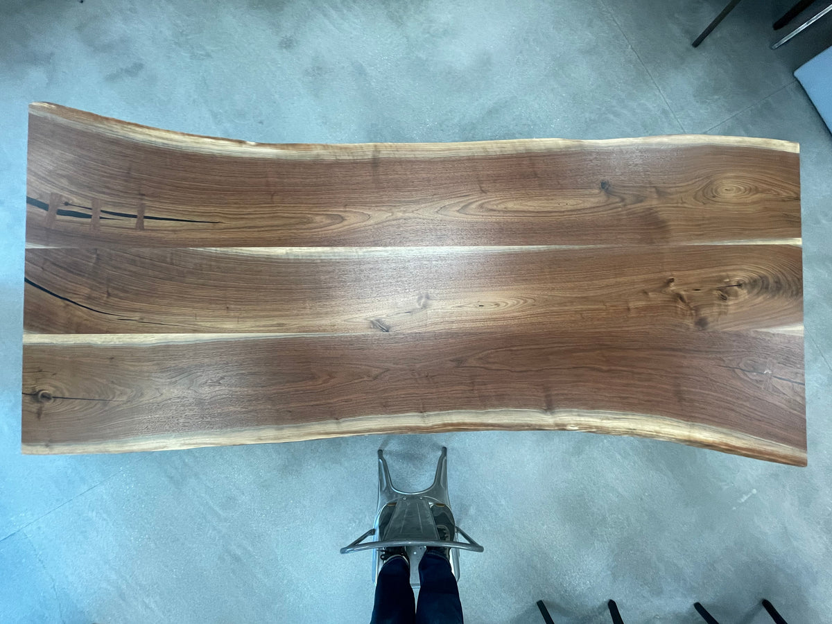 Live Edge Walnut Dining Table