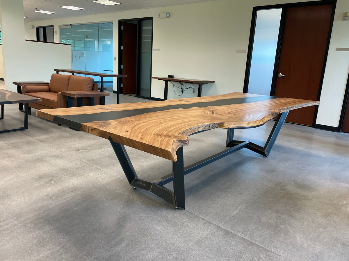 Live Edge Siberian Elm Table