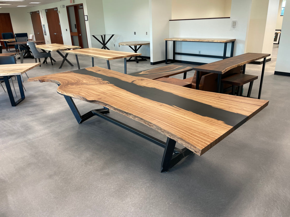Live Edge Siberian Elm Table