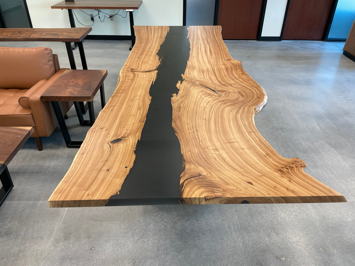 Live Edge Siberian Elm Table