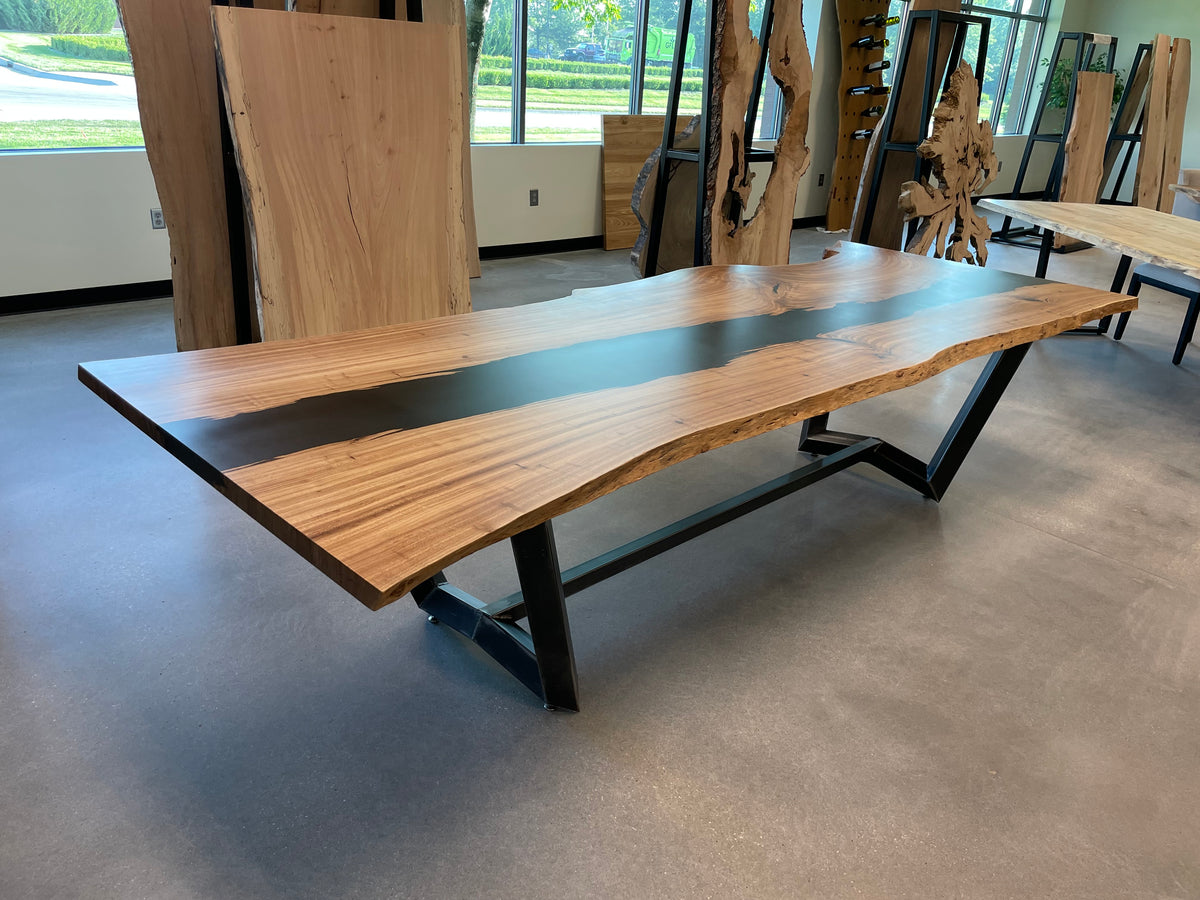 Live Edge Siberian Elm Table