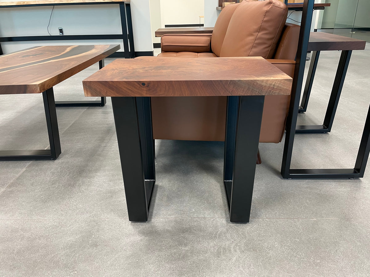 Solid Wood End Table on Parkway Legs