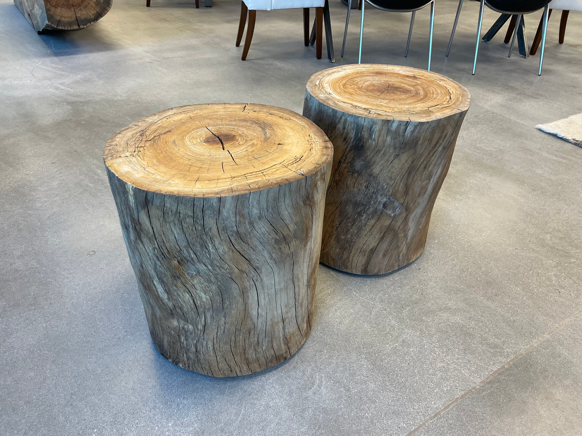 Live Edge Sycamore End Table
