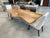 Live edge red elm dining table